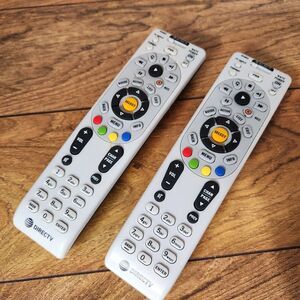 2 Pack - DIRECTV RC66RX RF Remote Controls DTV Satellite TV Controllers